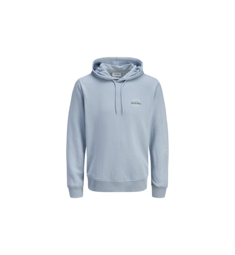 Set of 3 items including 1 hoodie, 1 T-shirt and 1 pair of shorts for men – Sky Blue & Navy