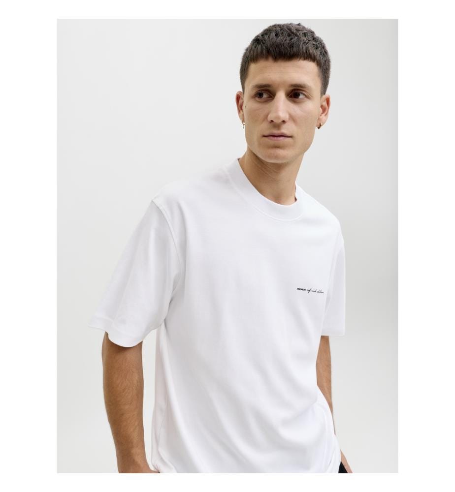 T-Shirt - Glänzendes Weiss
