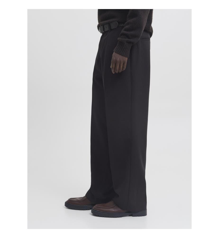 Chino Bill Wide Leg Fit - Schwarz