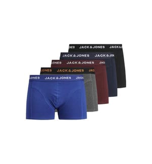 5er-Set Boxer Trunks - Schwarz