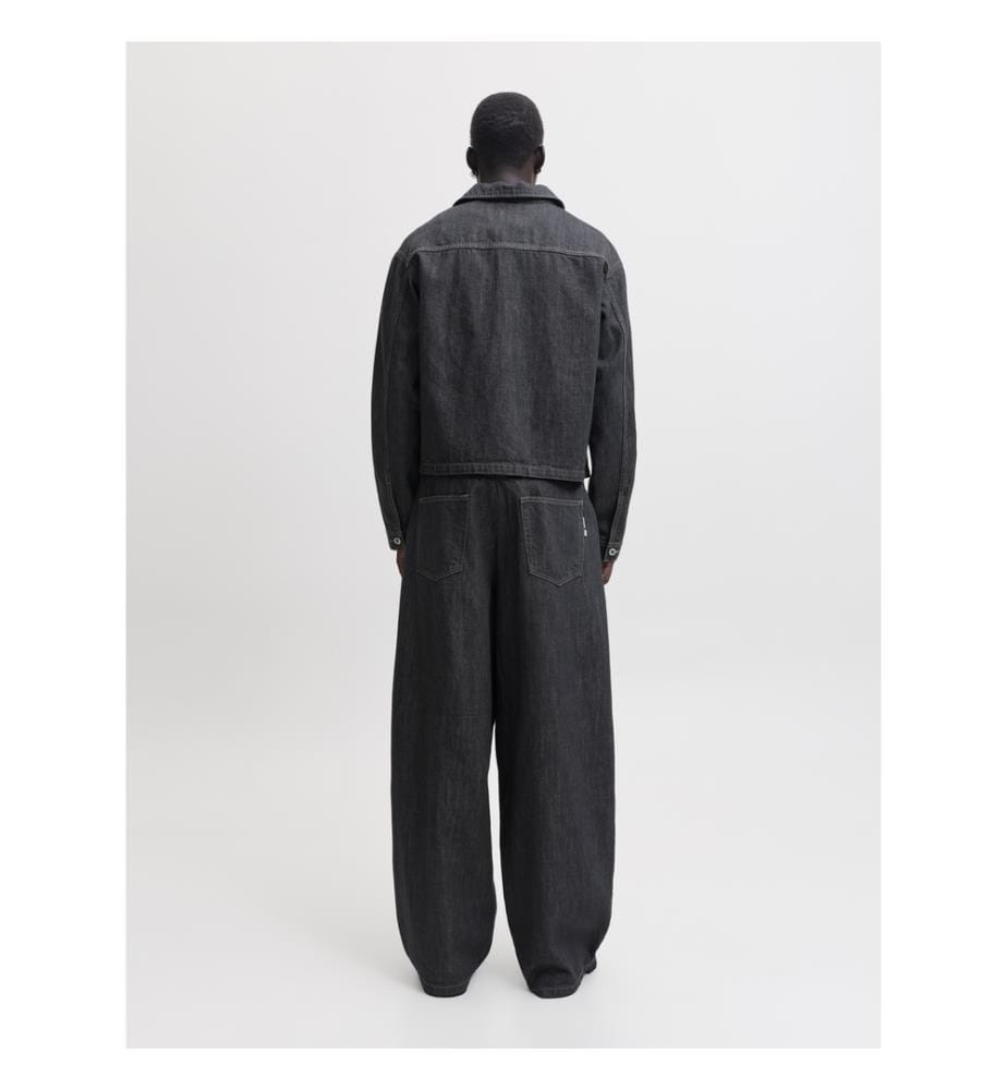 Langarmhemd – Grey Denim