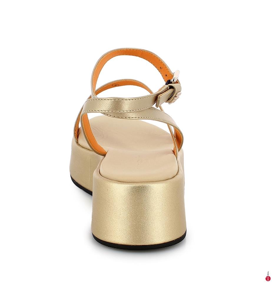 Sandalen Strap Platform - Gold