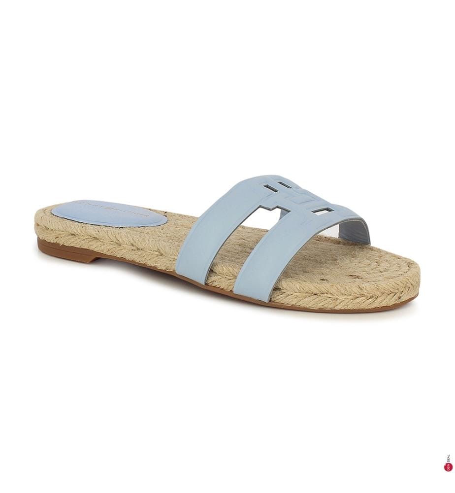 Ciabatte Embossed - Azzurro Chiaro
