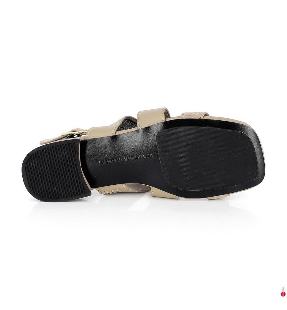 Ledersandalen - Beige