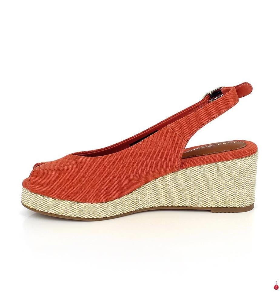 Keilsandalen - Orange