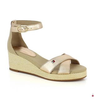 Keilsandalen - Gold