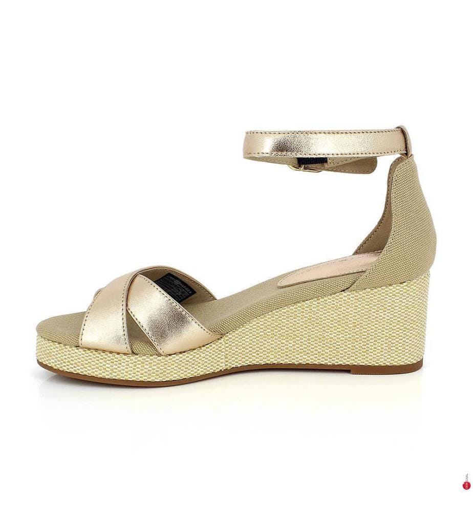 Keilsandalen - Gold