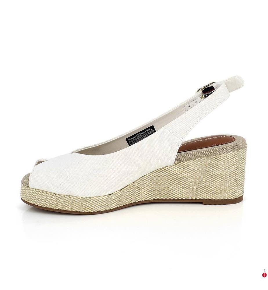 Keilsandalen - Weiss