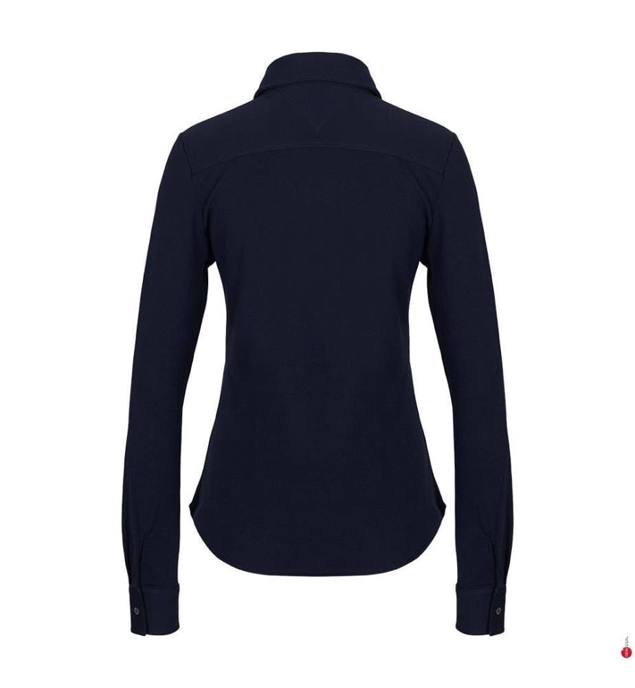 Slim Fit Hemd - Marineblau