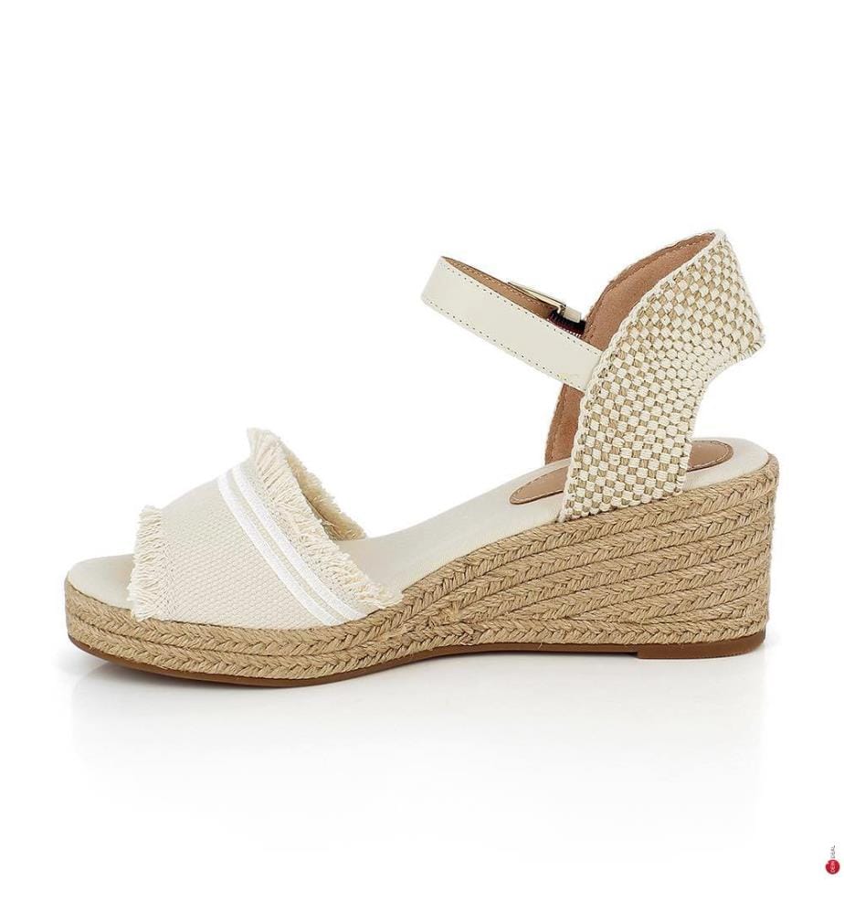Keilsandalen - Weiss