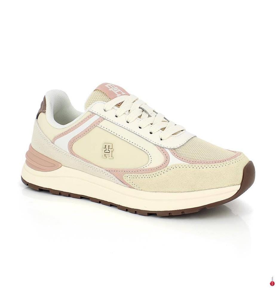 Sneakers - Beige und Rosa
