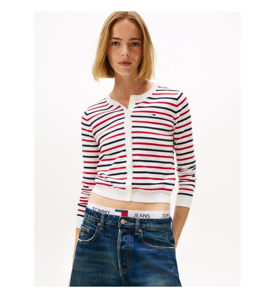 Strickjacke - Elfenbein
