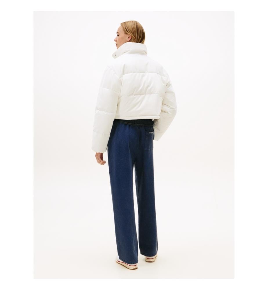 Cord-Fleecejacke - Weiss
