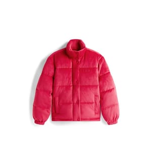 Daunenjacke Fuchsia - Rot
