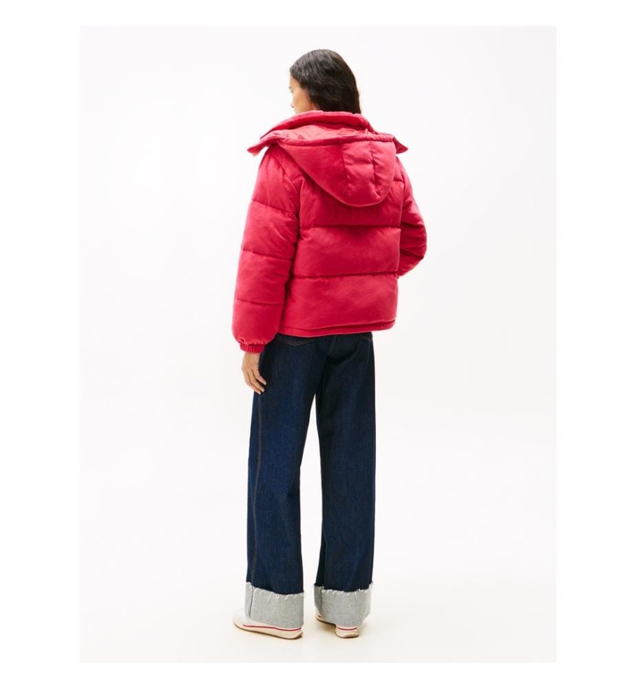 Daunenjacke Fuchsia - Rot