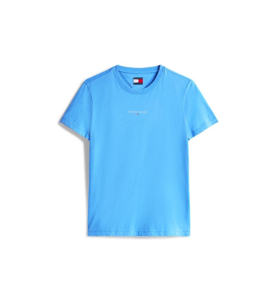 Kurzarmshirt - Himmelblau