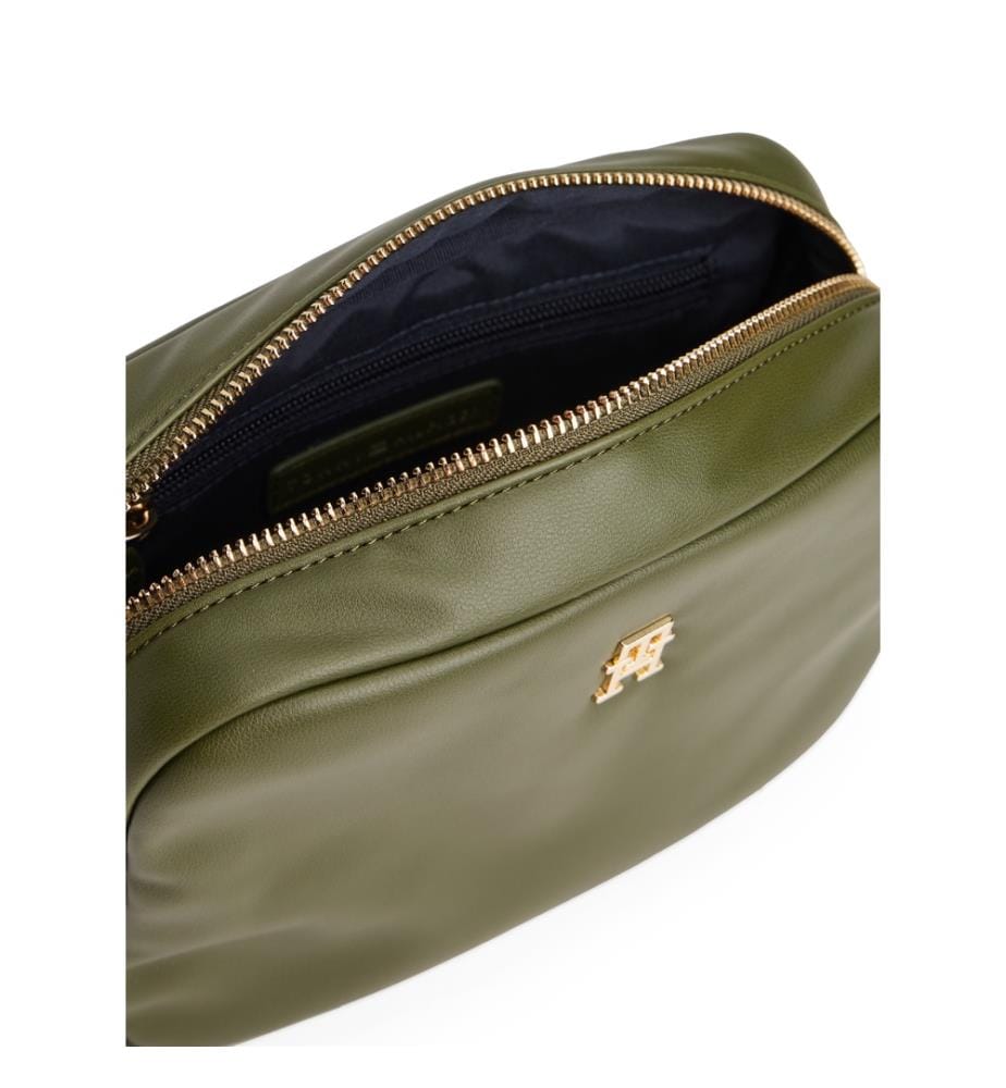 Weiche Popette-Umhängetasche – Khaki
