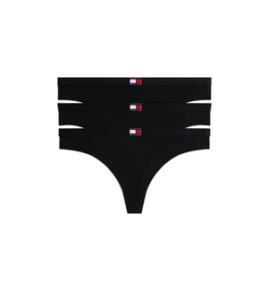 3er-Pack Strings - Schwarz