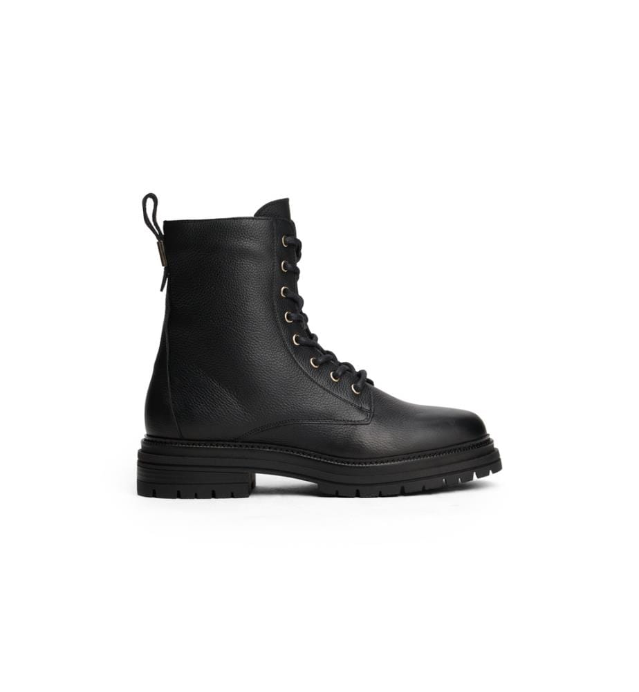 Bottines TH Plaque Pebble Lace - Noir