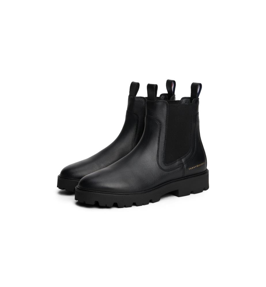 Bottines Chelsea en Cuir - Noir