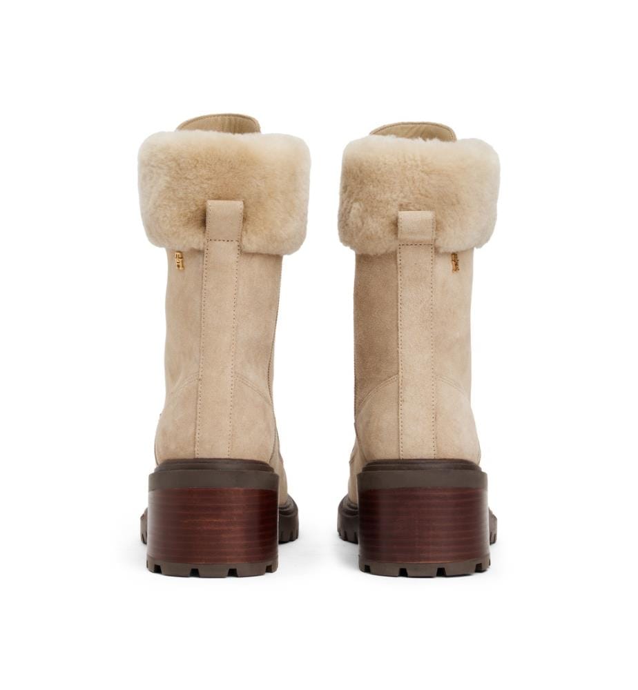 Bottines doublées - Beige