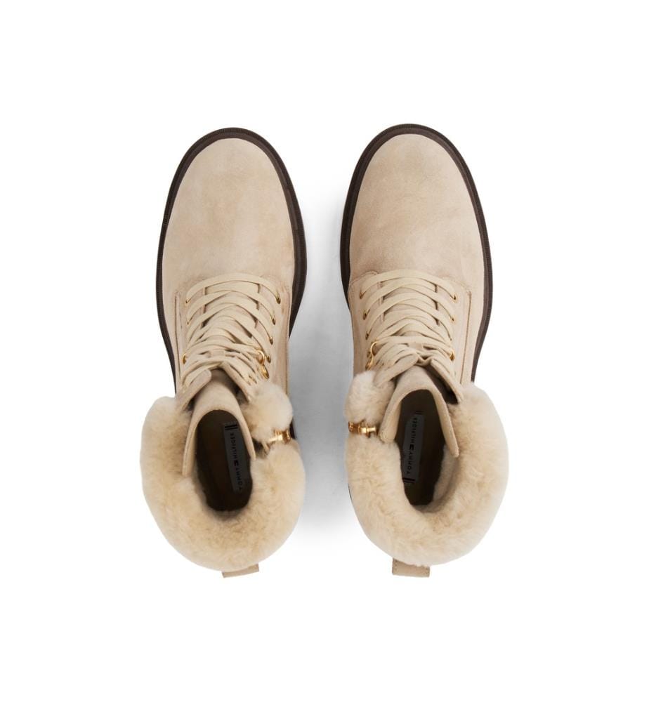 Bottines doublées - Beige