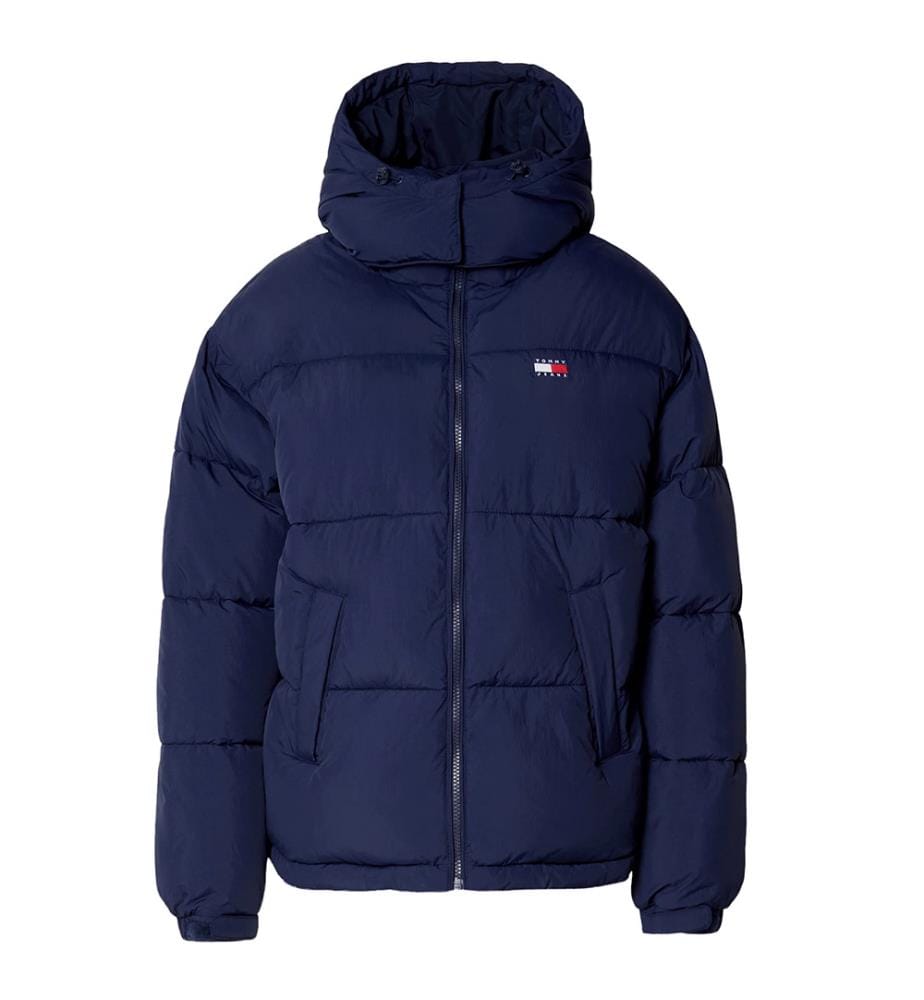 Doudoune matelassée à capuche - Bleu marine