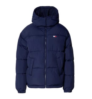 Doudoune matelassée à capuche - Bleu marine