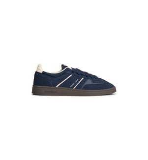 Baskets The Greenwich en daim - Blanc