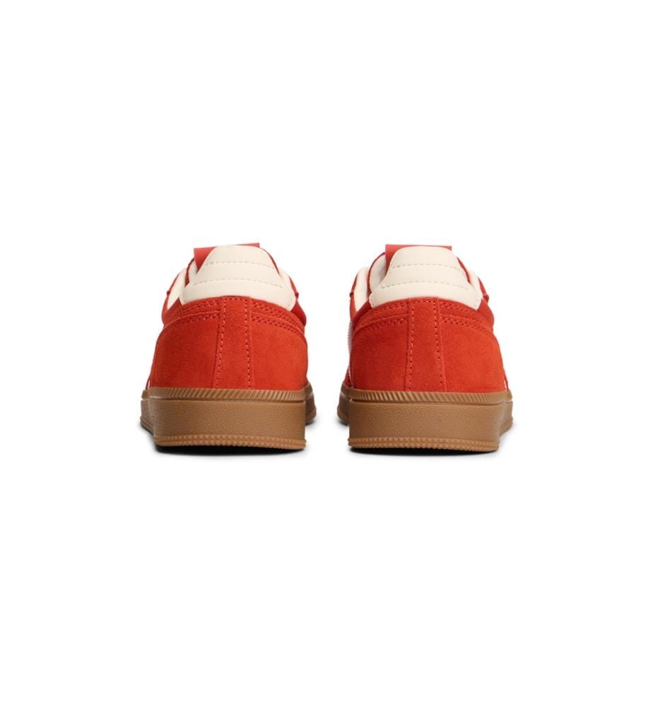 Baskets The Greenwich en daim - Rouge