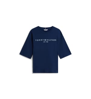 T-Shirt Aus Baumwolle - Marine