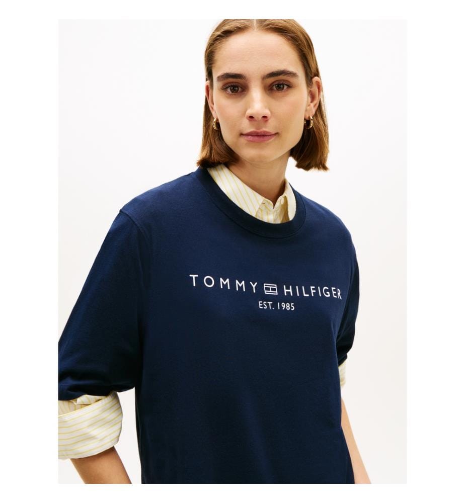 Maglietta in cotone - Navy