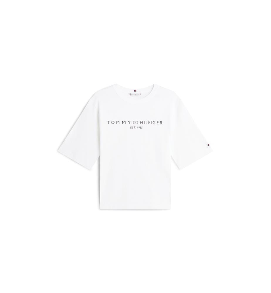 T-Shirt Aus Baumwolle - Weiss