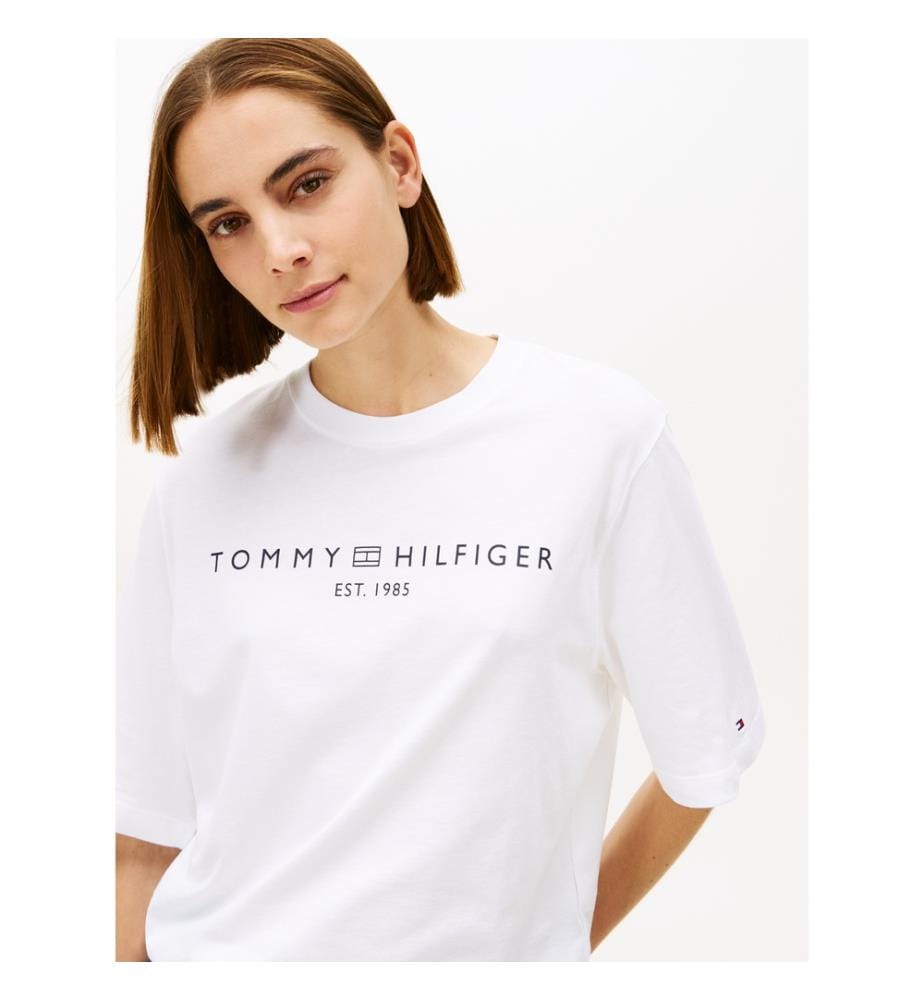 T-Shirt Aus Baumwolle - Weiss