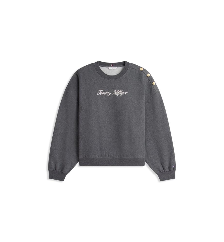 Lässig geschnittenes Sweatshirt - Grau