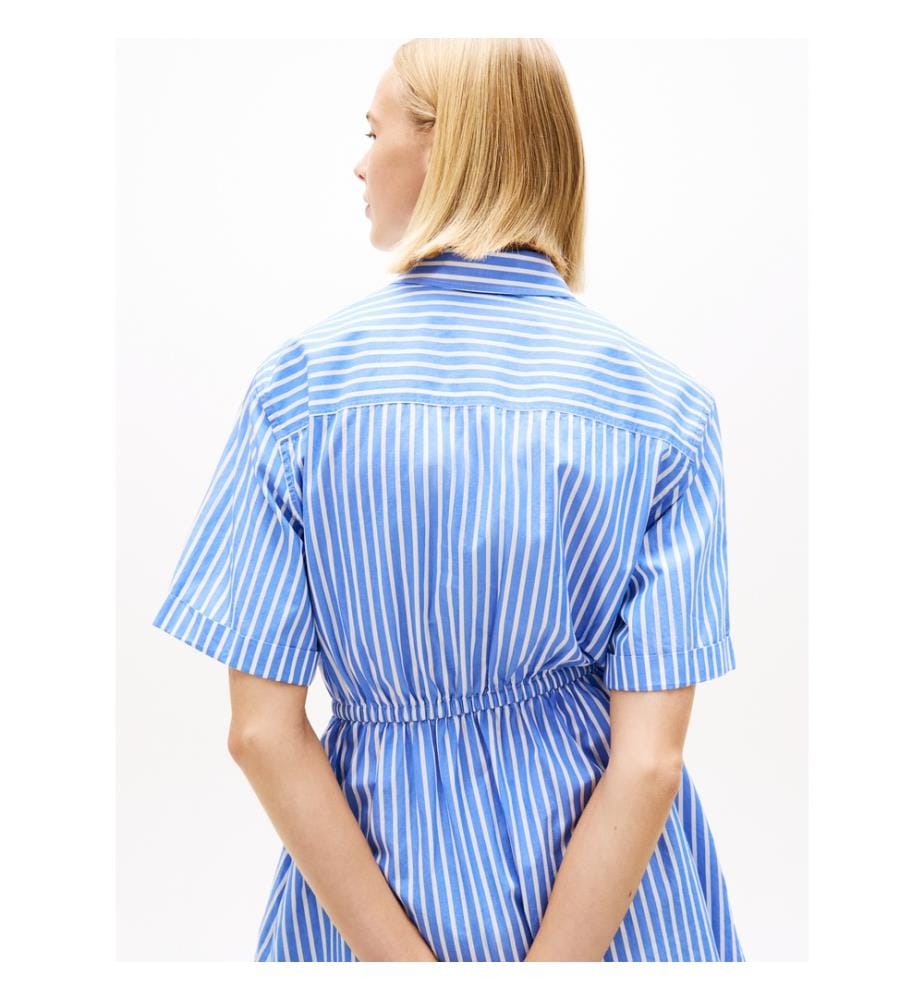 Hemdblusenkleid - Blau