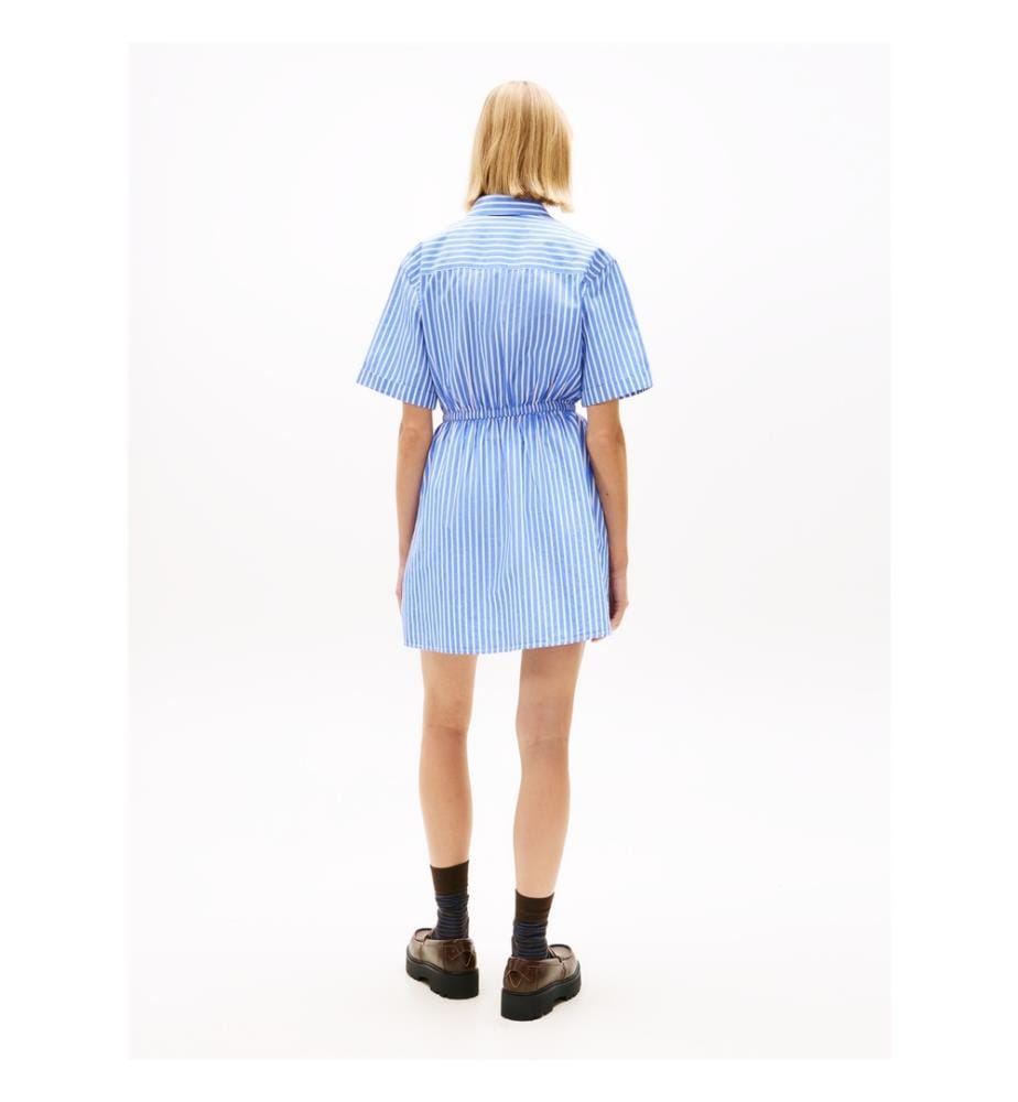 Hemdblusenkleid - Blau