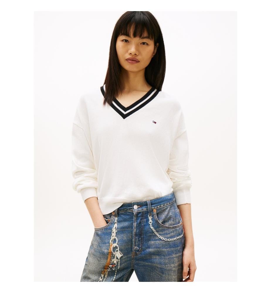 Pull Décontracté - Blanc