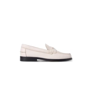 Hilfiger Penny Loafers aus Glattleder - Weiss