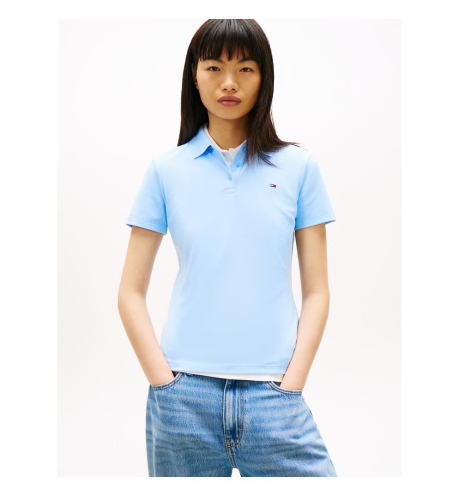 Slim Polo - Hellblau