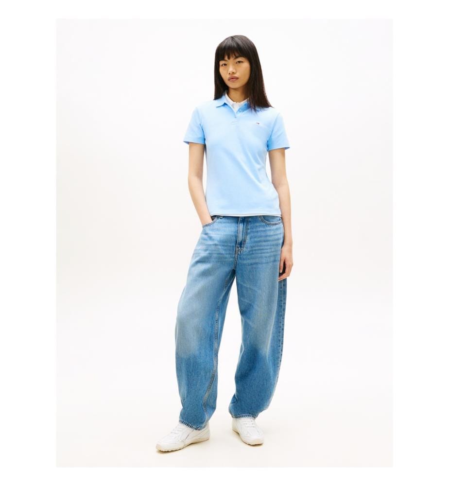 Slim Polo - Hellblau