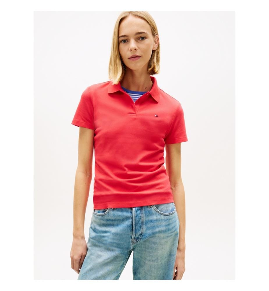 Polo Slim - Rosso
