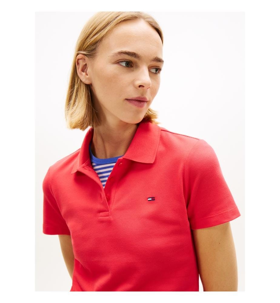Polo Slim - Rosso
