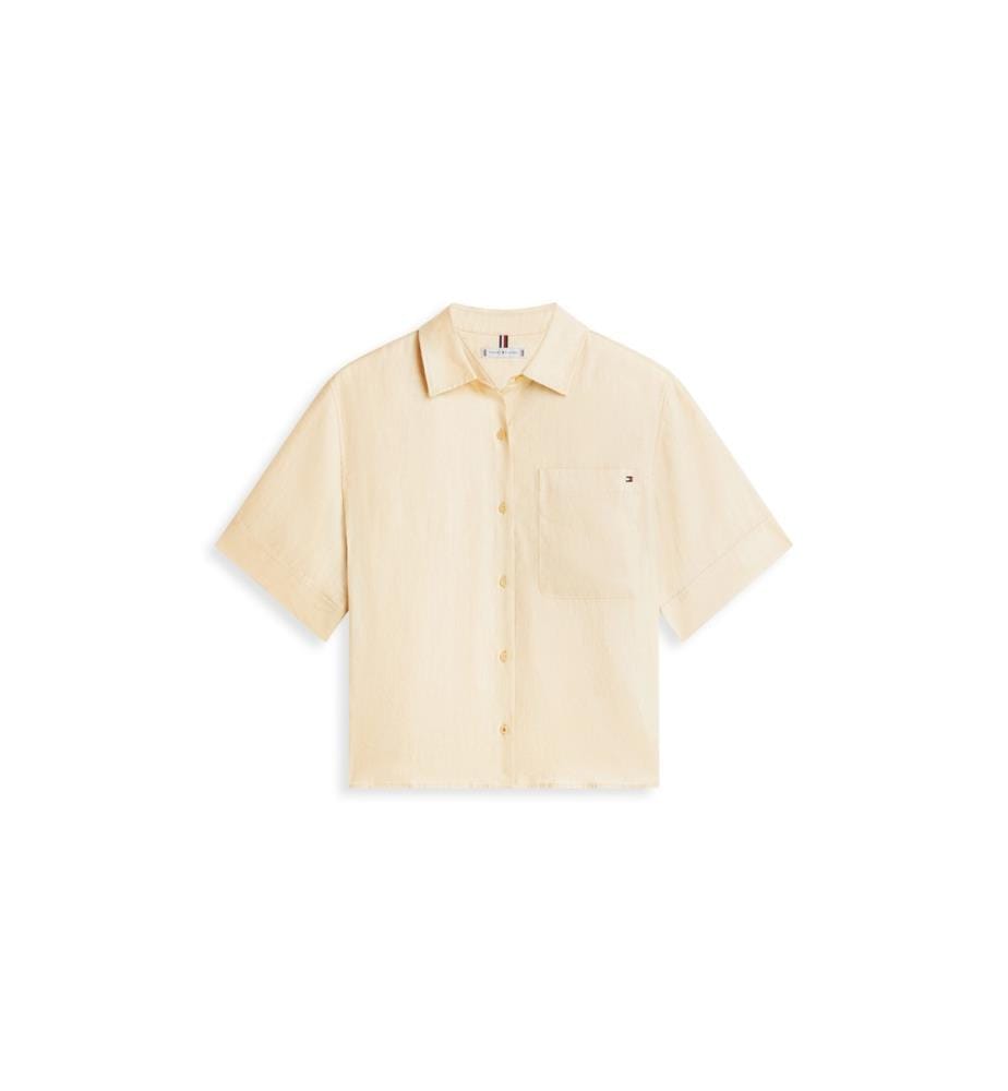 Leinenhemd - Beige