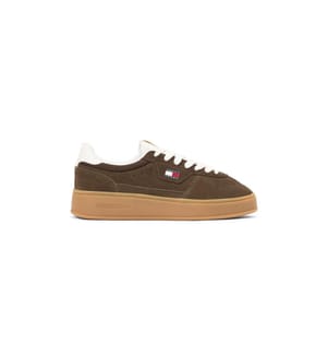 Sneakers Greenwich in pelle scamosciata - Marrone scuro