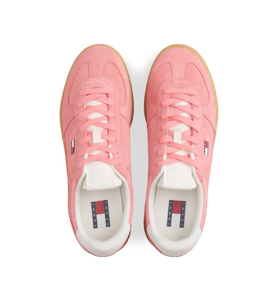 Scarpe da ginnastica Greenwich in pelle scamosciata - Rosa e marrone