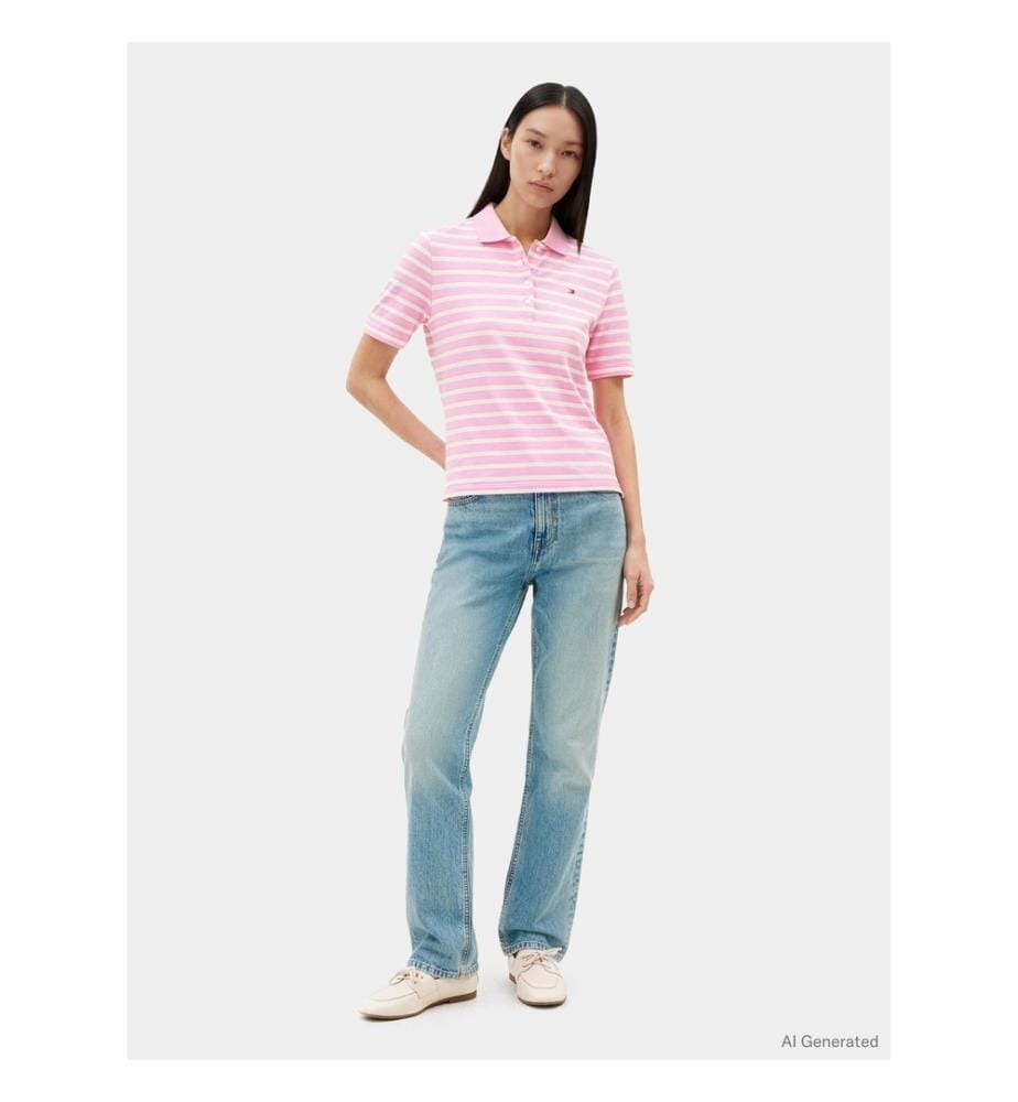 Polo 1985 - Rosa und Weiss