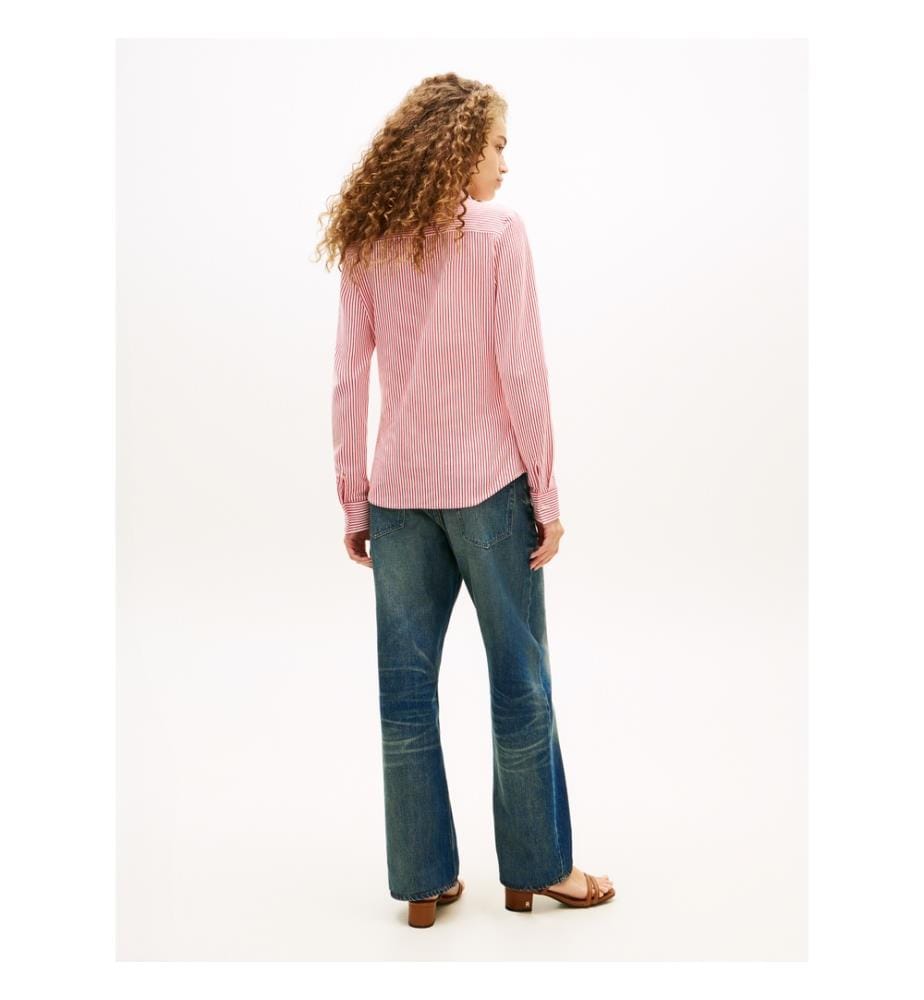 Hemd Slim 1985 - Rot und Weiss