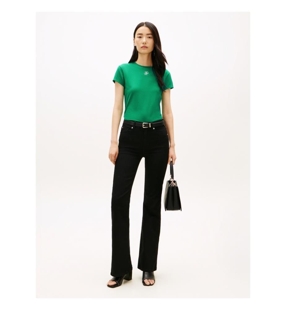 Slim Fit T-Shirt - Grün