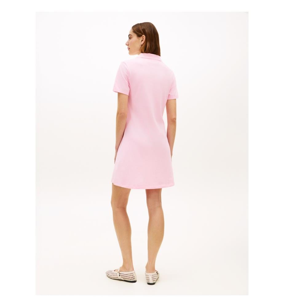 Kurzes Polokleid 1985 - Rosa